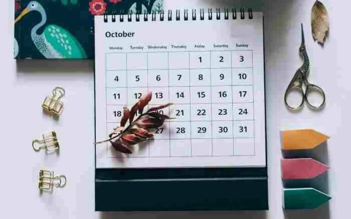 calendario octubre